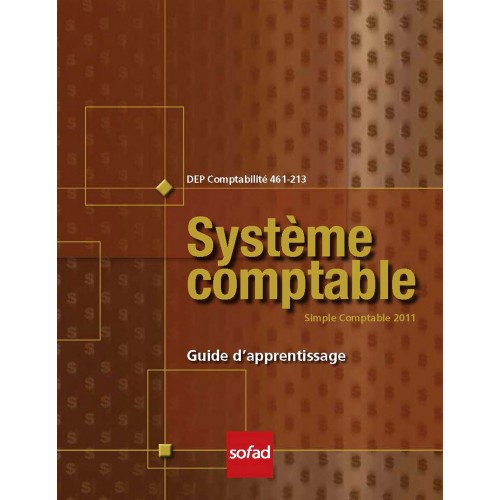 461-213 – Système comptable – Simple Comptable 2011