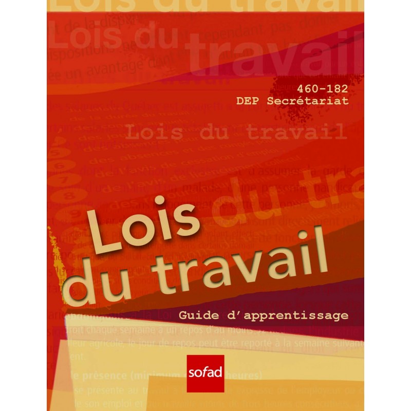 460-182 - Lois du travail