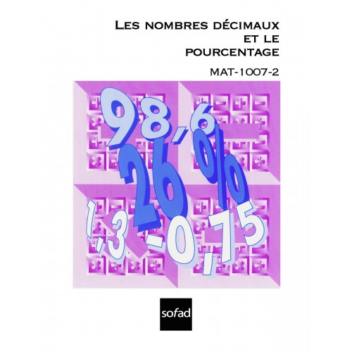 MAT-1007-2 – Les nombres décimaux et le pourcentage