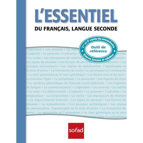 L’essentiel du français, langue seconde