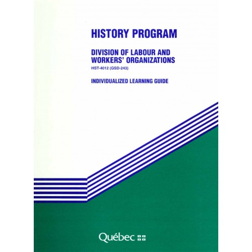 HST-4012-2 – Division of Labour and Workers’ Organizations