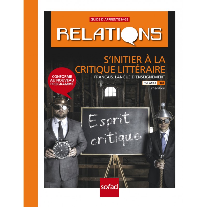 FRA-5203-2 – S’initier à la critique littéraire – 2e édition