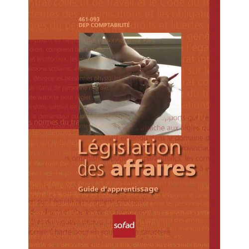 461-093 – Législation des affaires