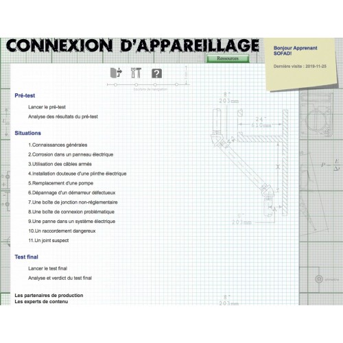 Certificat en connexion d'appareillage (CRCA)